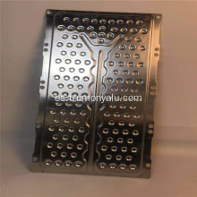 Placa fría de aluminio soldada al vacío para intercambiador de calor